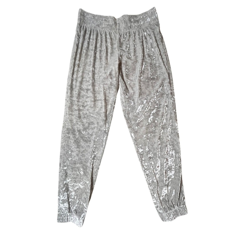 Victoria's Secret Womens Small Velvet Jogger Lounge Pants Elastic Waist‎ Soft